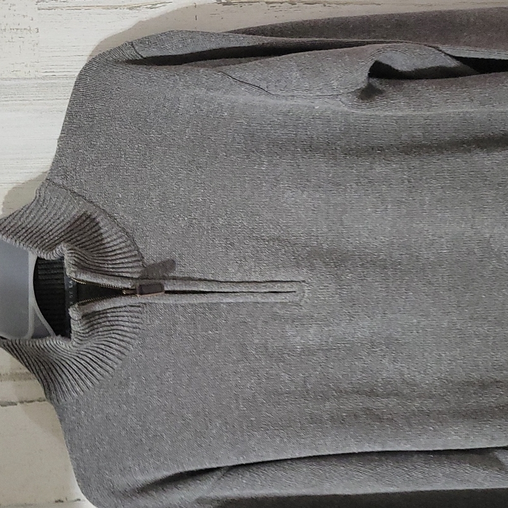 OSCAR DE LA RENTA HALF ZIP SWEATER - Picture 9 of 11